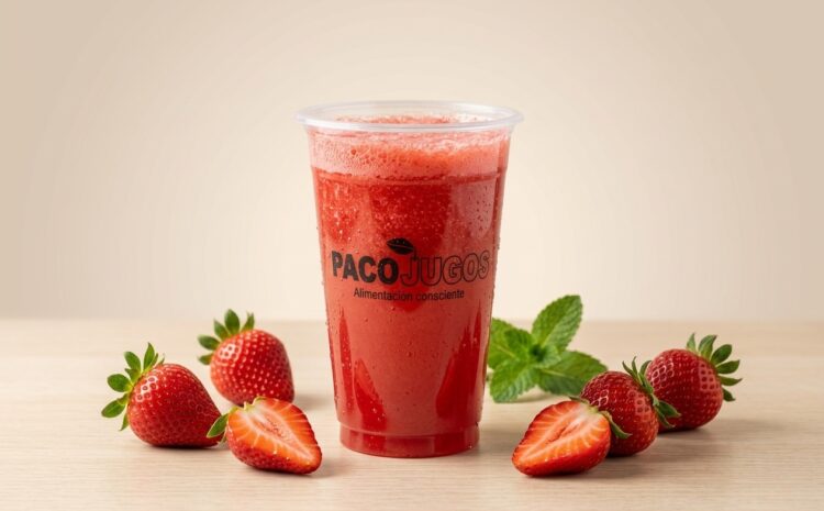 Jugo de Fresa