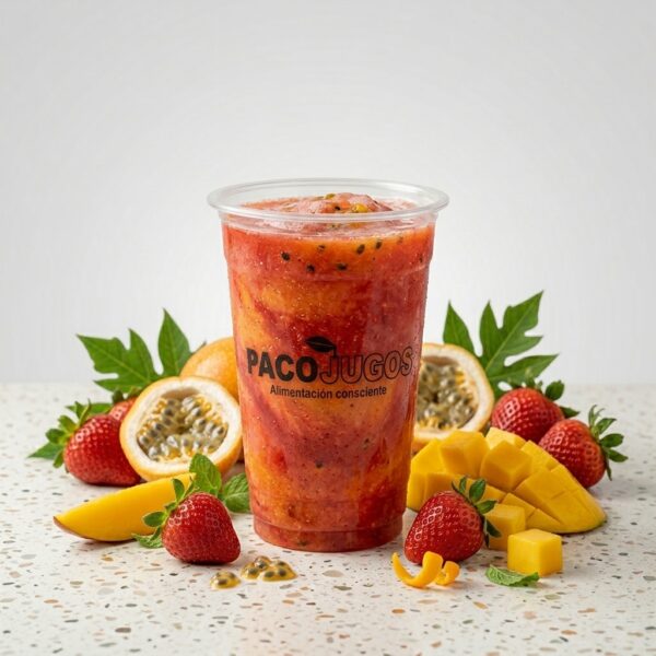 Fresa + Granadilla + Mango