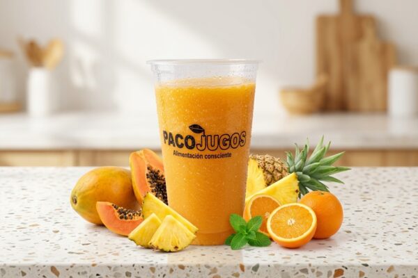 Trío (Papaya + Piña + Naranja )